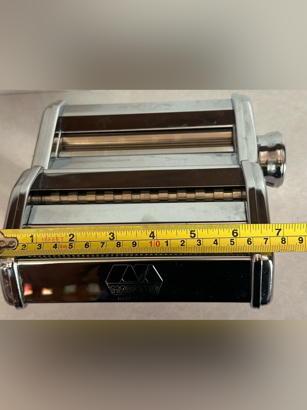 VTG Marcato Atlas 150 mm Pasta Machine Noodle Maker Made in Italy with Box - Picture 10 of 16